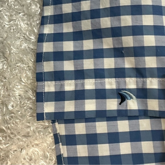 Tailor Vintage Gingham Short Sleeve Button Down Fast Dry Shirt Sz S NWT - Picture 13 of 15